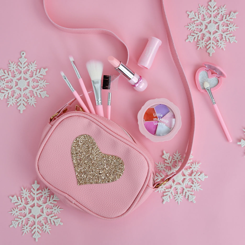 Glitter Heart Princess Bag & Little Sweetheart Bundle Set